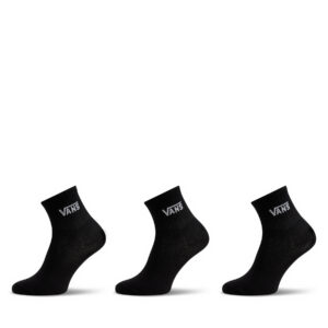 Moteriškų ilgų kojinių komplektas (3 poros) Vans Classic Half Crew Sock VN00073EBLK1 Juoda