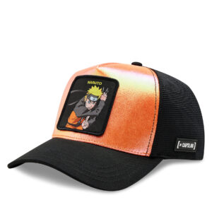 Kepurės vyrams, Kepurė su snapeliu Capslab Naruto Capslab Trucker CL/NS2/1/CT/NOE Oranžinė