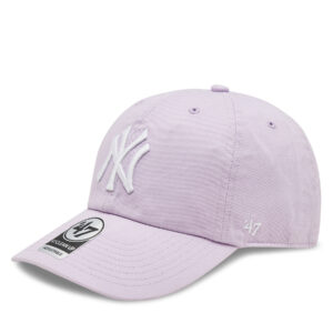 Kepurės vyrams, Kepurė su snapeliu 47 Brand Mlb New York Yankees '47 Clean Up W/ No Loop Label B-NLRGW17GWS-YX Violetinė