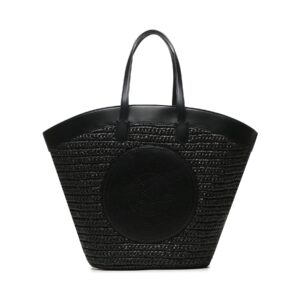 Paplūdimio krepšiai 👜 Rankinė KARL LAGERFELD 231W3057 Juoda