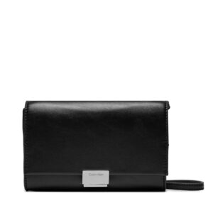 Rankinės per petį, Rankinė Calvin Klein Archive Hardware Crossbody K60K611352 Juoda