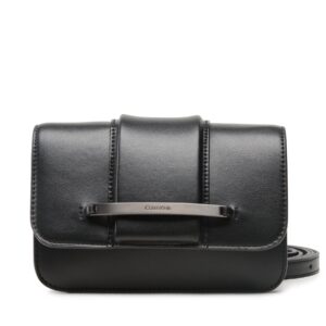 Rankinės per petį, Rankinė Calvin Klein Bar Hardware Crossbody K60K610732 Juoda