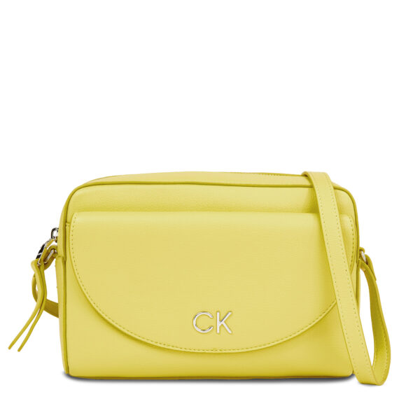 Rankinės per petį, Rankinė Calvin Klein Ck Daily Camera Bag Pebble K60K611914 Geltona