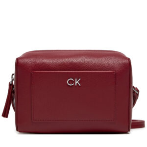 Rankinės per petį, Rankinė Calvin Klein Ck Daily Camera Bag Pebble K60K612274 Raudona