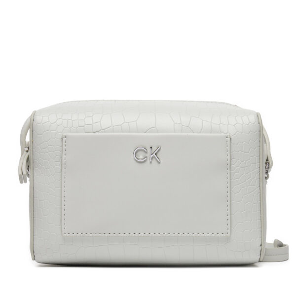 Rankinės per petį, Rankinė Calvin Klein Ck Daily Camera Bag_Croco K60K612140 Pilka