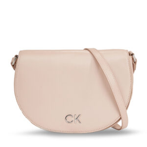 Rankinės per petį, Rankinė Calvin Klein Ck Daily Saddle Bag_Pearlized K60K611883 Pilka