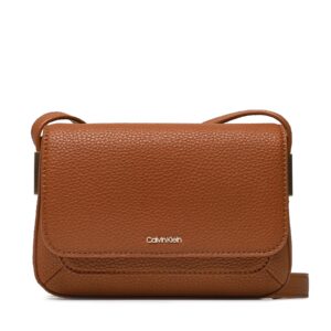 Rankinės per petį, Rankinė Calvin Klein Ck Must Plus Crossbody K60K610619 Ruda