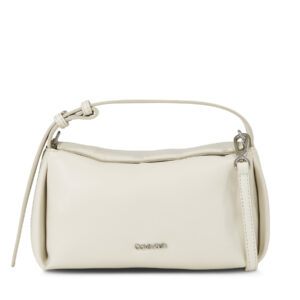 Rankinės per petį, Rankinė Calvin Klein Elevated Soft Mini Bag K60K611305 Écru