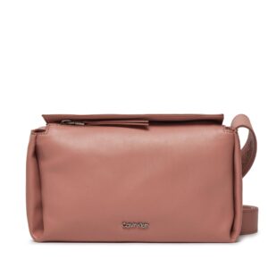 Rankinės per petį, Rankinė Calvin Klein Gracie Mini Crossbody K60K611346 Rožinė