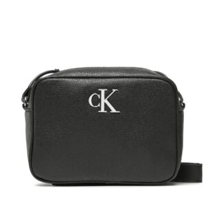 Rankinės per petį, Rankinė Calvin Klein Jeans Minimal Monogram Camera Bag18 K60K610683 Juoda