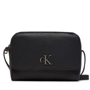 Rankinės per petį, Rankinė Calvin Klein K60K612234 Juoda