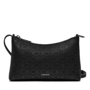 Rankinės per petį, Rankinė Calvin Klein K60K612537 Juoda