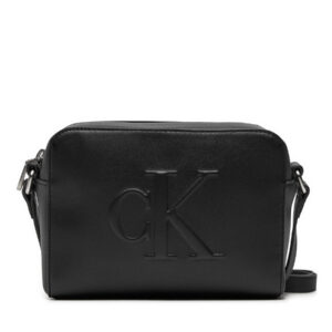 Rankinės per petį, Rankinė Calvin Klein K60K612726 Juoda