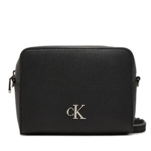 Rankinės per petį, Rankinė Calvin Klein Minimal Monogram K60K612719 Juoda