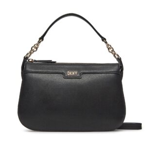 Rankinės per petį, Rankinė DKNY Gramercy Sm Shoulder R333CY40 Juoda