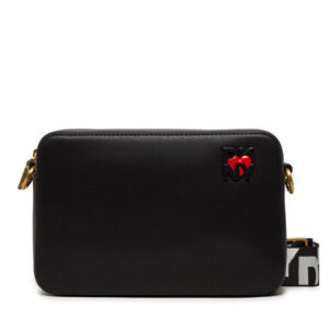 Rankinės per petį, Rankinė DKNY Heart Of Ny Camera Bag R41EZE98 Juoda