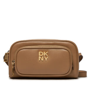 Rankinės per petį, Rankinė DKNY Philo Crossbody R42EKE53 Smėlio