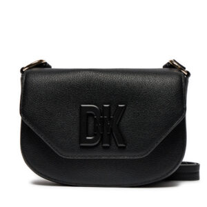 Rankinės per petį, Rankinė DKNY Seventh Avenue Sm Fl R41EKC54 Juoda