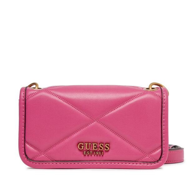 Rankinės per petį, Rankinė Guess Cilian (QB) Mini-Bags HWQB91 91780 Rožinė