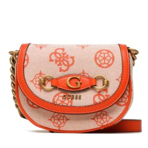 Rankinės per petį, Rankinė Guess Izzy (PB) Mini Bags HWPB86 54780 Smėlio