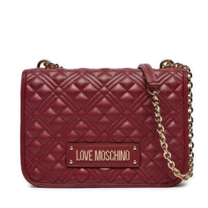 Rankinės per petį, Rankinė LOVE MOSCHINO JC4000PP1LLA0552 Vyšninė