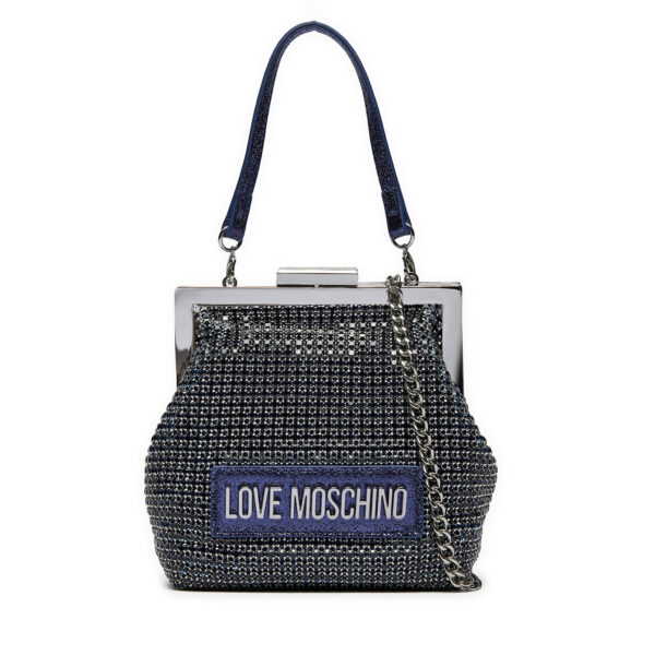 Rankinės per petį, Rankinė LOVE MOSCHINO JC4043PP1LLP176A Tamsiai mėlyna