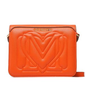 Rankinės per petį, Rankinė LOVE MOSCHINO JC4119PP1GLV0450 Oranžinė