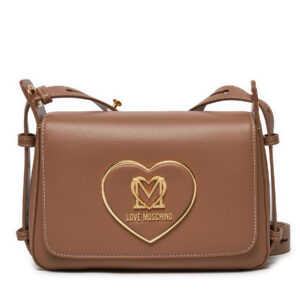 Rankinės per petį, Rankinė LOVE MOSCHINO JC4120PP1LLB0209 Ruda