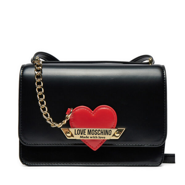 Rankinės per petį, Rankinė LOVE MOSCHINO JC4139PP1LLM1000 Juoda