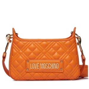 Rankinės per petį, Rankinė LOVE MOSCHINO JC4161PP0HLA0453 Oranžinė