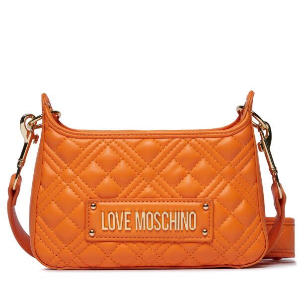 Rankinės per petį, Rankinė LOVE MOSCHINO JC4161PP0HLA0453 Oranžinė