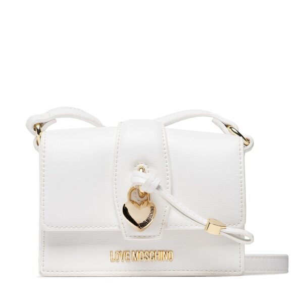 Rankinės per petį, Rankinė LOVE MOSCHINO JC4330PP0FKB0120 Balta