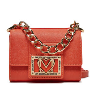 Rankinės per petį, Rankinė LOVE MOSCHINO JC4330PP0IKS0459 Oranžinė