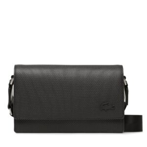 Rankinės per petį, Rankinė Lacoste Flap Reporter Bag NU4118CE Juoda