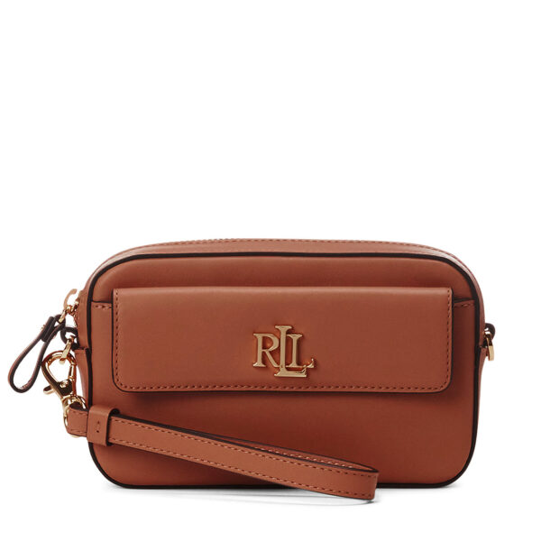 Rankinės per petį, Rankinė Lauren Ralph Lauren 432934353003 Ruda