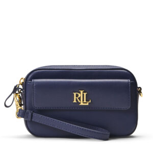 Rankinės per petį, Rankinė Lauren Ralph Lauren Marcy 432934353005 Tamsiai mėlyna