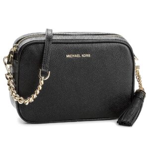 Rankinės per petį, Rankinė MICHAEL Michael Kors Crossbodies 32F7GGNM8L Juoda