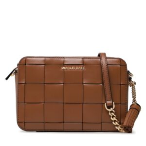 Rankinės per petį, Rankinė MICHAEL Michael Kors Jet Set 32S3GJ6M2L Ruda