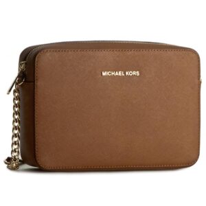 Rankinės per petį, Rankinė MICHAEL Michael Kors Jet Set Travel 32S4GTVC3L Ruda