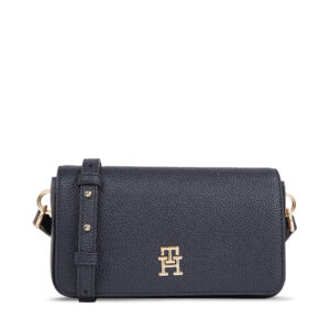 Rankinės per petį, Rankinė Tommy Hilfiger Emblem AW0AW15180 Tamsiai mėlyna