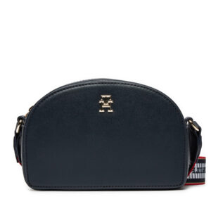 Rankinės per petį, Rankinė Tommy Hilfiger Fresh Camera Bag Corp AW0AW16682 Tamsiai mėlyna