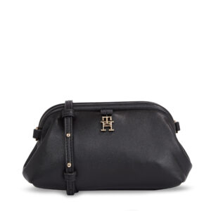 Rankinės per petį, Rankinė Tommy Hilfiger Th Feminine Crossover AW0AW15249 Juoda