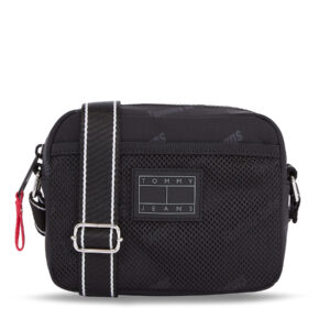 Rankinės per petį, Rankinė Tommy Jeans Tjw Skater Girl Camera Bag Print AW0AW15891 Pilka