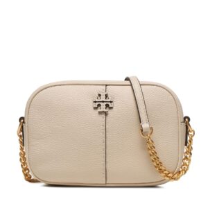 Rankinės per petį, Rankinė Tory Burch Mcgraw Camera 147578 Écru