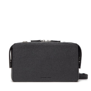 Rankinės per petį, Rankinė Trussardi Nadir Camera Bag 75B01367 Juoda