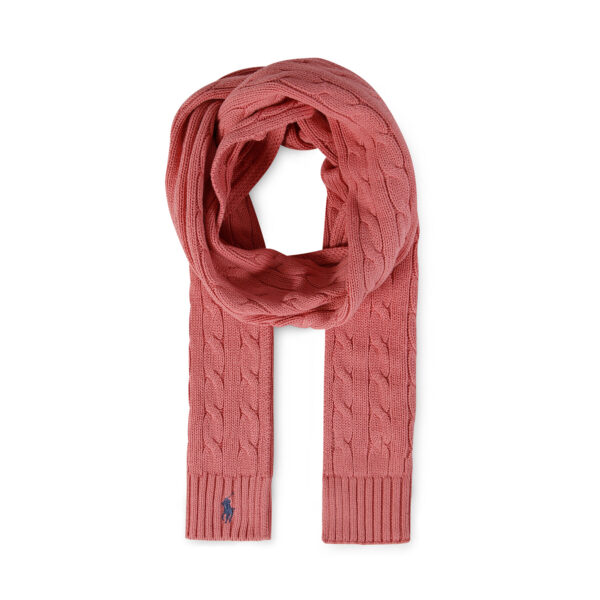 Šalis Polo Ralph Lauren Ct Cbl Scarf 455888195003 Rožinė