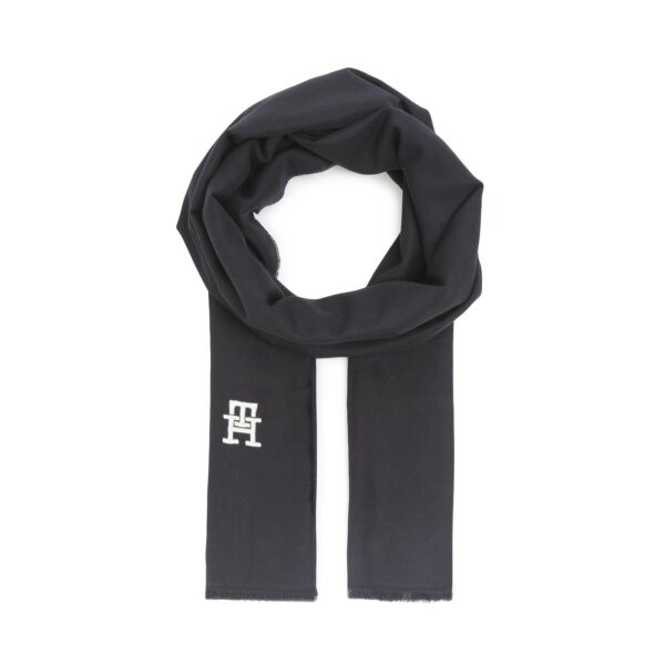 Šalis Tommy Hilfiger Th Femmine Scarf AW0AW14927 Tamsiai mėlyna