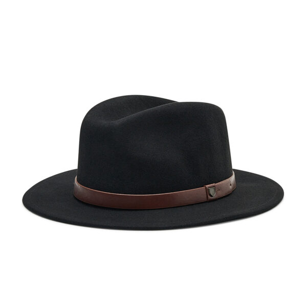 Skrybėlė Brixton Messer Fedora 10763 Juoda