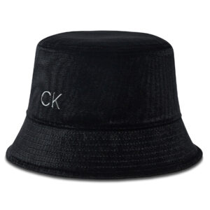 Skrybėlė Calvin Klein Re-Lock Velvet K60K610216 Juoda