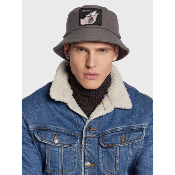 Skrybėlė Goorin Bros Bucket Wolf Heat 105-0062 Pilka